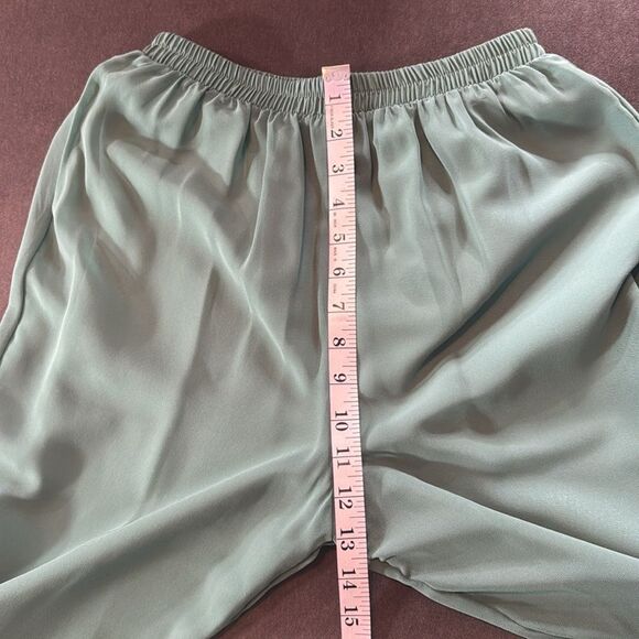 Women’s Green Chiffon 3 Piece Mother of the Bride Formal Pant Suit Size 2 - Picture 14 of 14